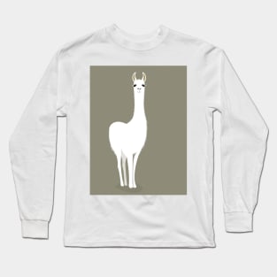 STANDING LLAMA #8 Long Sleeve T-Shirt